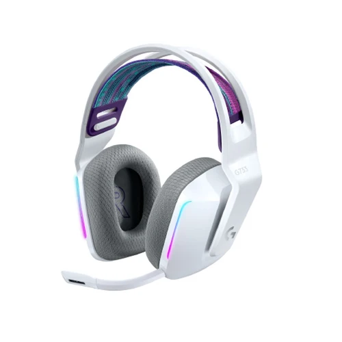 Logitech G733 LIGHTSPEED 無線電競耳機（冰雪白）