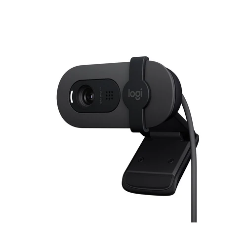 Logitech BRIO 100 網路攝影機（石墨灰）