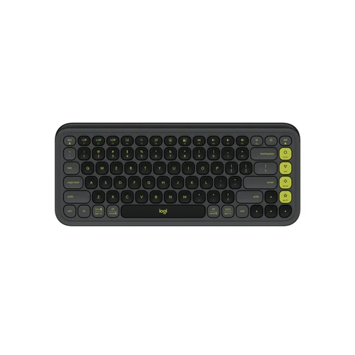 Logitech POP ICON KEYS 無線鍵盤 (美式英文)（潮玩黑）