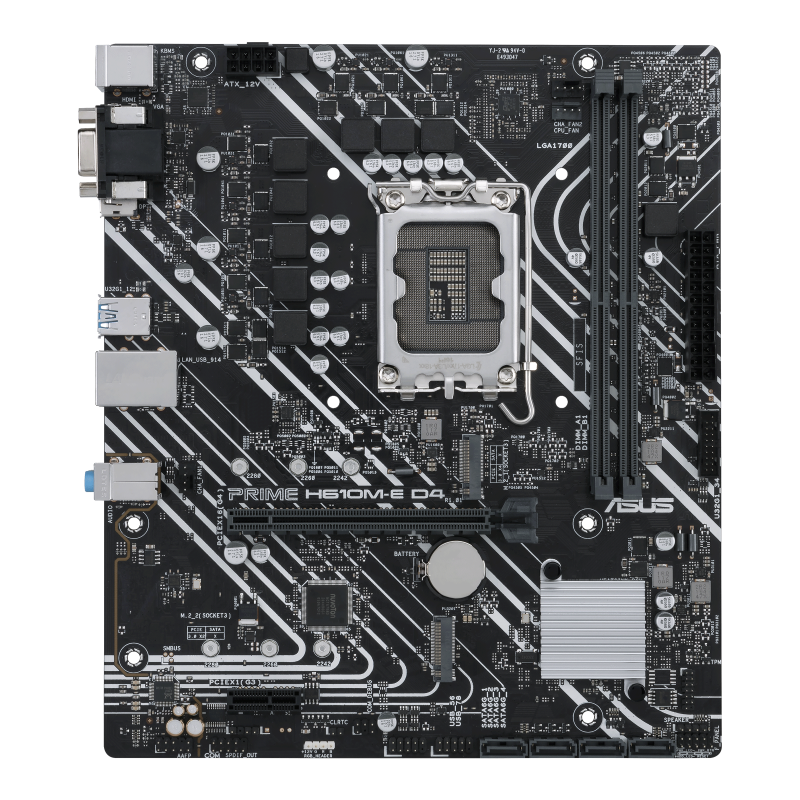 ASUS 華碩 PRIME H610M-E D4 DDR4 主機板