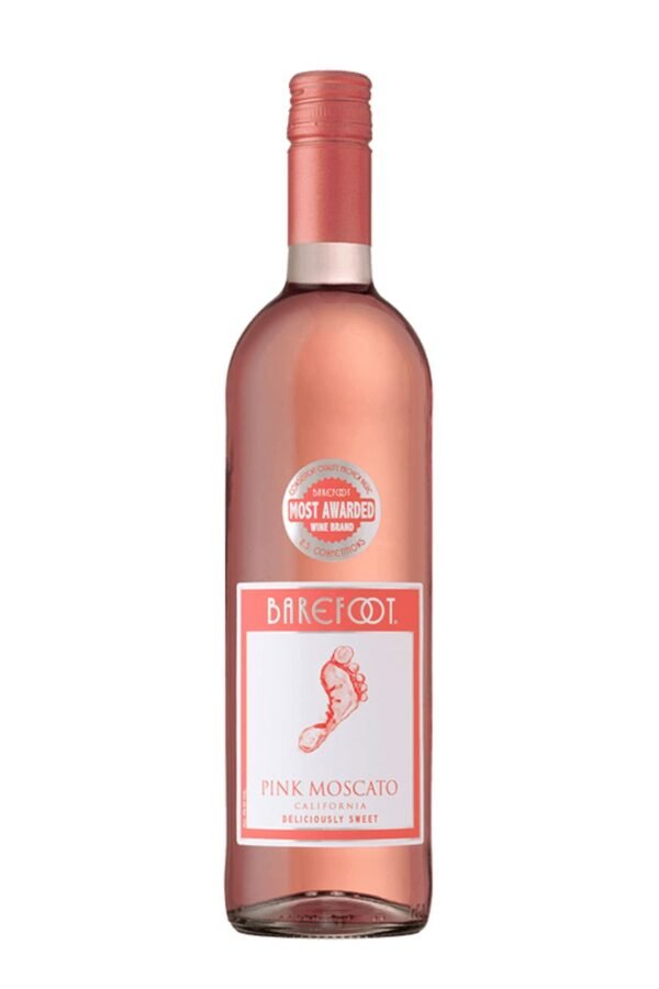 Barefoot Pink Moscato (750 ml)