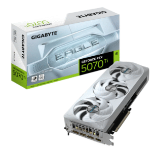 GIGABYTE 技嘉 GeForce RTX5070Ti EAGLE OC ICE SFF 16G (GV-N507TEAGLEOC ICE-16GD)
