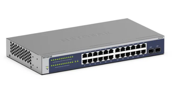 NETGEAR GS724Tv6 24-port Gigabit Smart Switch