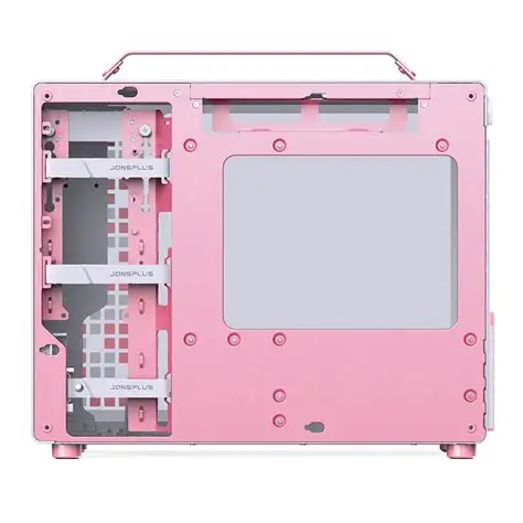 喬思伯Jonsbo Z20 Pink/White 粉白 M-ATX 機箱