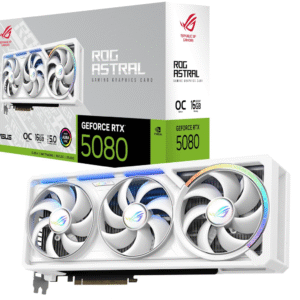 ASUS 華碩 ROG Astral GeForce RTX 5080 OC White 白色超頻版 16GB GDDR7 顯示卡
