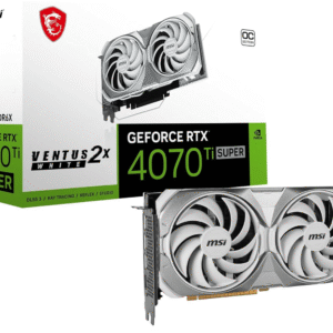 ASUS 華碩 TUF Gaming GeForce RTX 4070 Ti SUPER BTF 背插式 White OC 超頻版 16GB GDDR6X 白色顯示卡 [只適合安裝ASUS指  定BTF主機板]