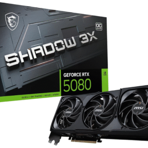 MSI 微星 GeForce RTX 5080 Shadow 3X OC 超頻版 16GB GDDR7 顯示卡