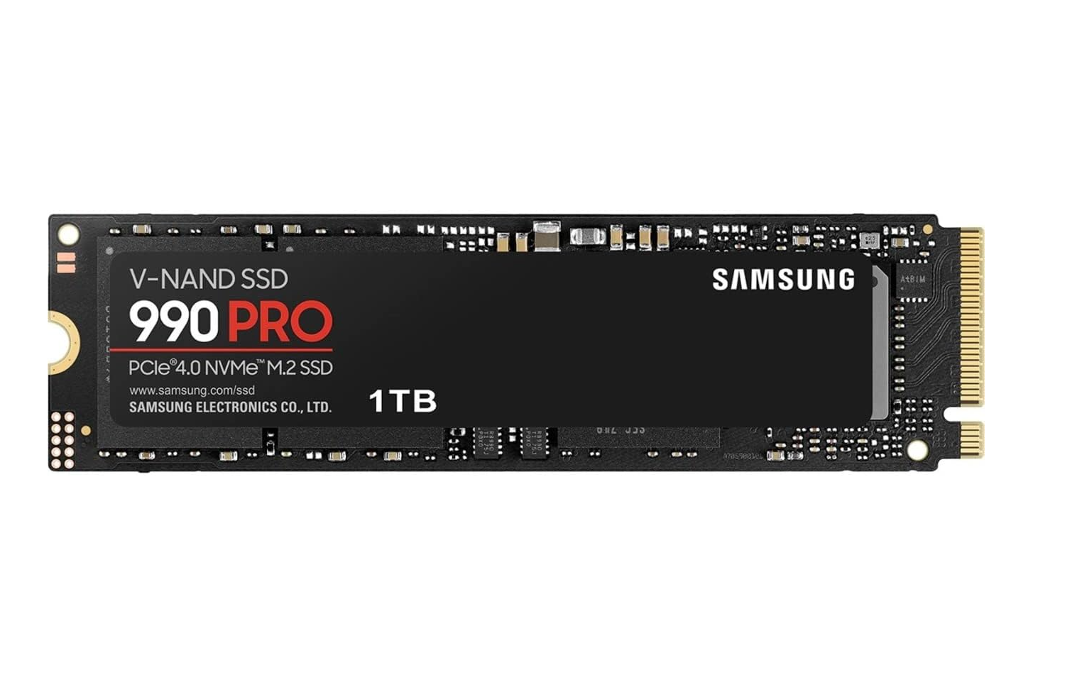 Samsung 三星 990PRO 1TB Gen 4 M.2 SSD (MZ-V9P1T0BW)