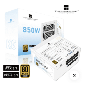 Thermalright KG850 - ATX3.1 - 白色 電源供應器 火牛