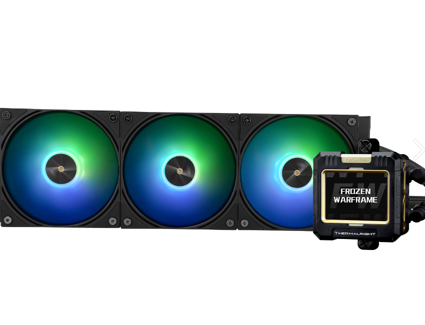 Thermalright Frozen Warframe 360 ARGB -黑色/白色 水冷散熱器